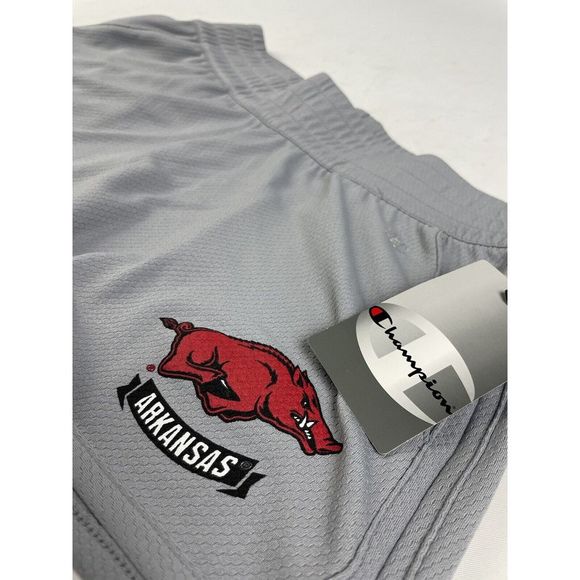 Champion | Shorts | Arkansas Razorbacks Medium M Champion New Gray Tusk ...